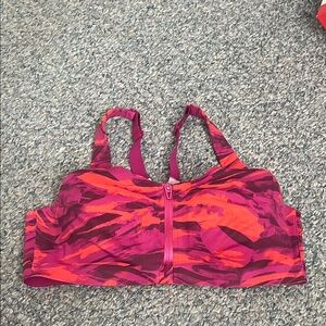 Victoria's Secret Pink and Orange Sports Bra